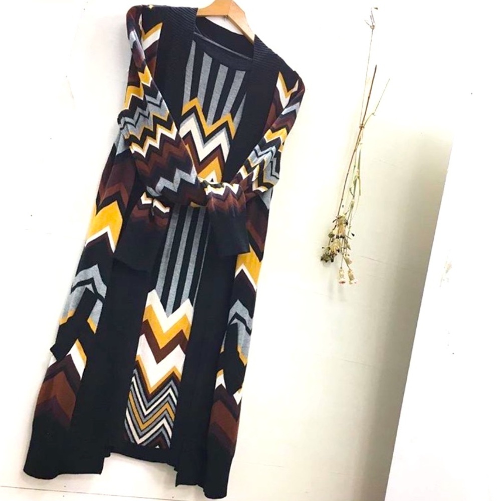 Missoni for Target | Cardigan | Zig Zag Stripes Patchwork Cardigan